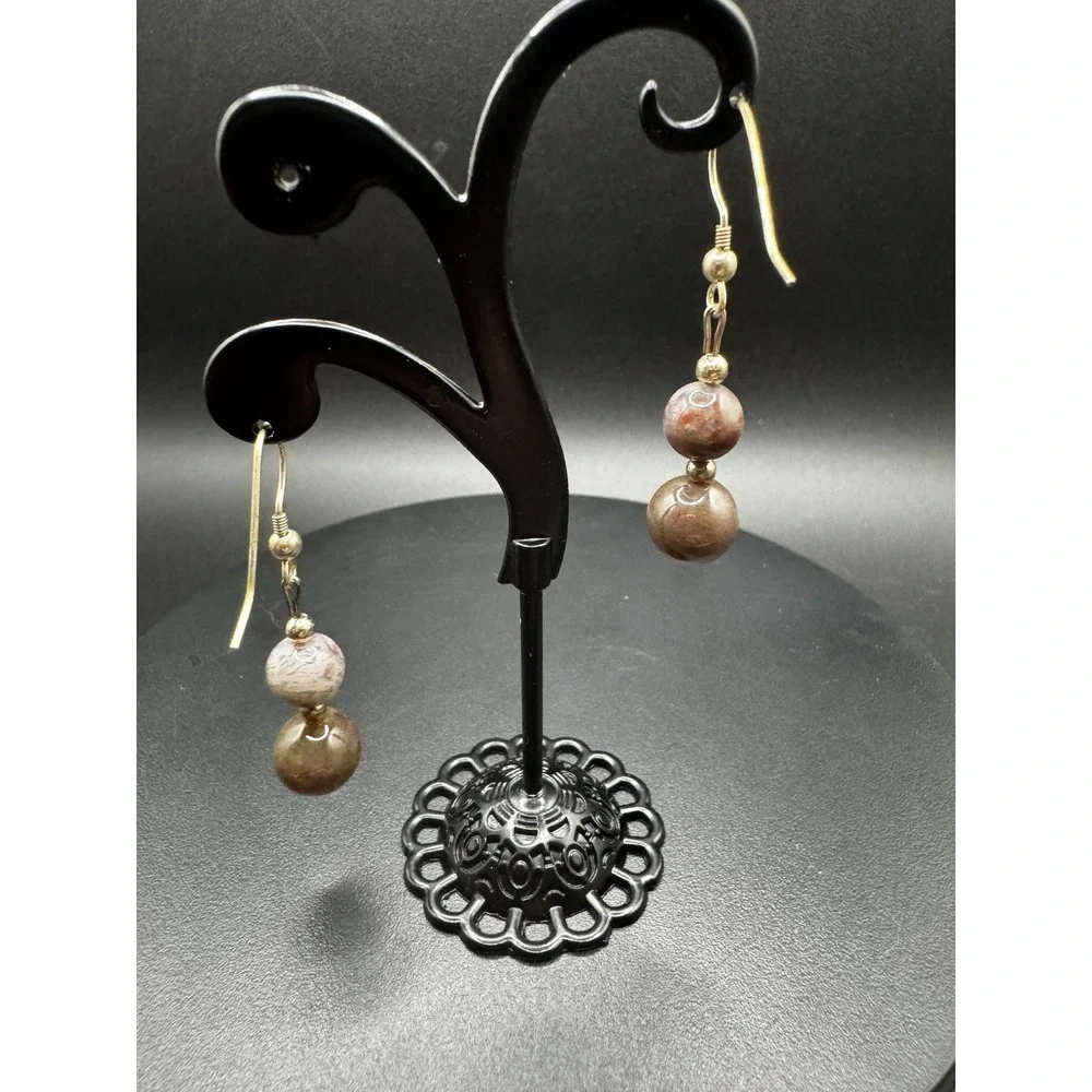 Canada Fancy Jasper‎ Dangle Earrings